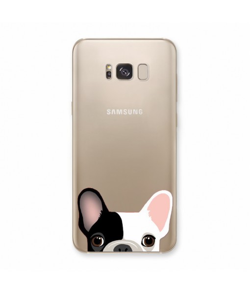 Husa Samsung Galaxy S8 Silicon Premium SPOTTED FRENCHIE